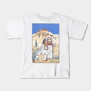 Greece, 19th Century, the flute of Pan Kids T-Shirt